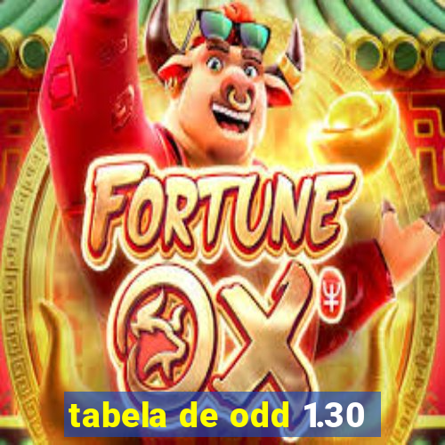 tabela de odd 1.30